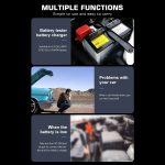 CAT-280 2-in-1-Autobatterieladegerät und Batterietester mit Farbdisplay – Bild 5