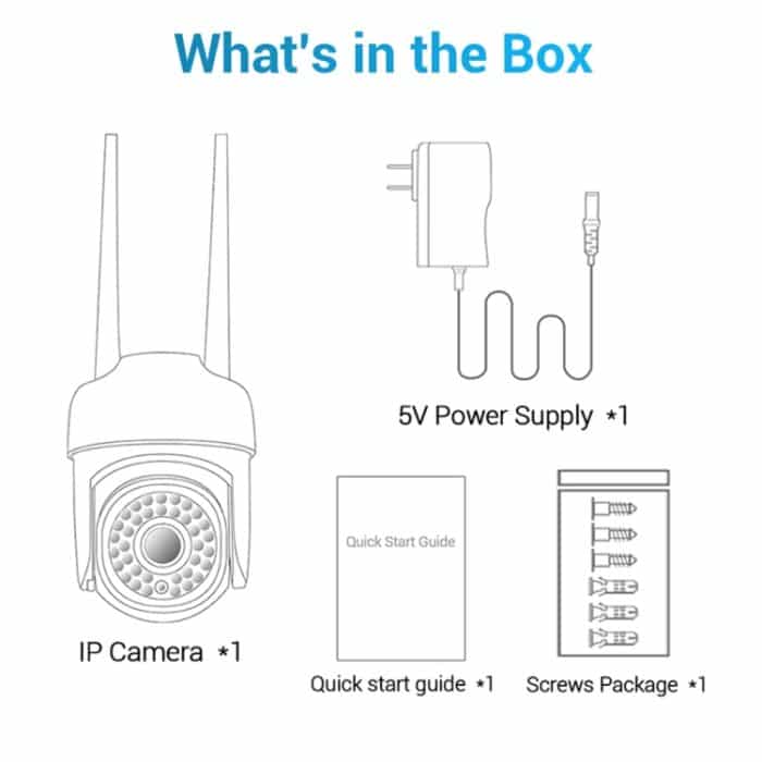 ESCAM PVR007 3MP Smart HD WiFi-Kamera unterstützt Vollfarb-Nachtsicht/Bewegungserkennung/Tonalarm/TF-Karte, PVR007 – Bild 13