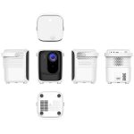 A007 Tragbarer 1280 x 720 HD 113 ANSI Smart LED-Projektor, AU Plug, EU Plug, UK Plug, US Plug – Bild 2