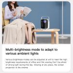 A007 Tragbarer 1280 x 720 HD 113 ANSI Smart LED-Projektor, AU Plug, EU Plug, UK Plug, US Plug – Bild 10