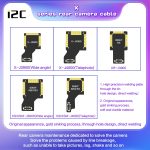 i2C-Telekamerakabel zur Rückseite, For iPhone XS / XS Max J4000, For iPhone 11 Pro / 11 Pro Max J7300, For iPhone 12 Pro J10400, For iPhone 12 Pro Max J10500 – Bild 5