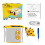 DT15 10-fache Vergrößerung 2,4 Zoll IPS-Bildschirm Fernglaskamera Digitalteleskop, DT15 (Yellow), DT15 (Blue) – Bild 2