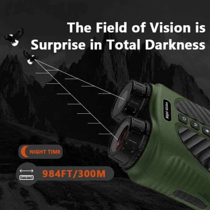 DT39 3 Zoll IPS-Bildschirm Fernglas Digitales Fernglas Nachtsicht, DT39 (Black), DT39 (Green) – Bild 8