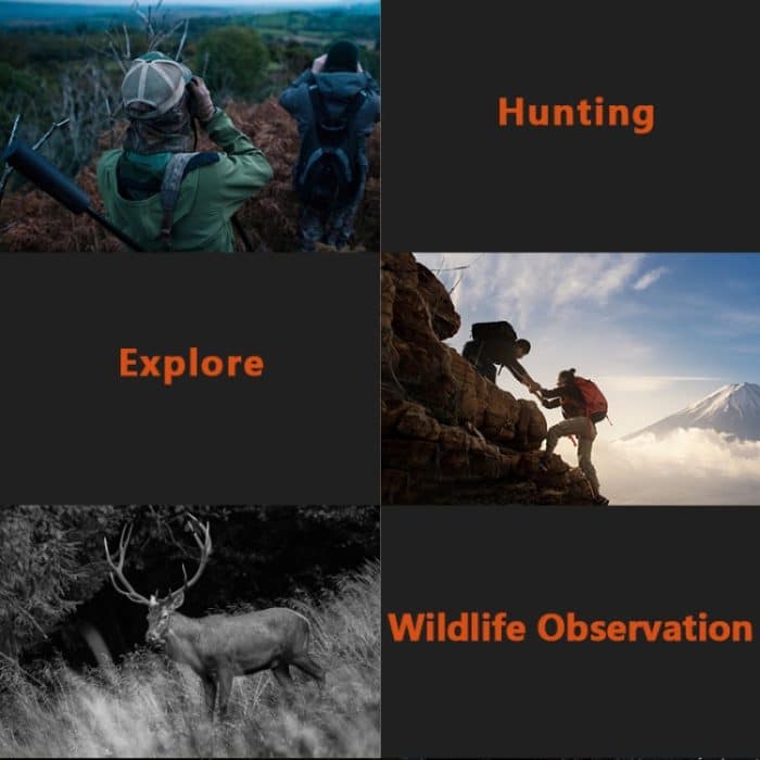 DT39 3 Zoll IPS-Bildschirm Fernglas Digitales Fernglas Nachtsicht, DT39 (Black), DT39 (Green) – Bild 9