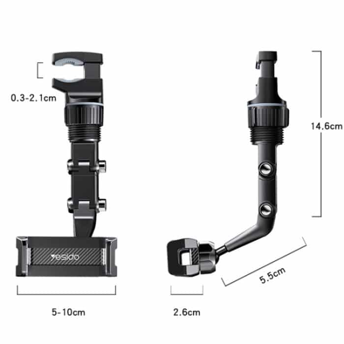 Yesido C192 Auto-Rückspiegel mit Handyhalterung, C192 – Bild 11