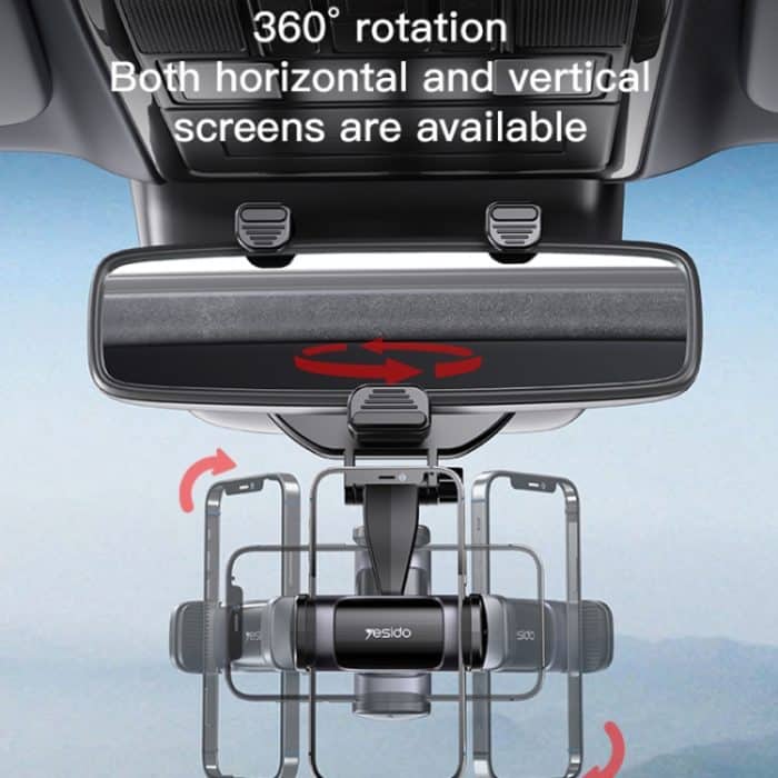 Yesido C193 Auto-Rückspiegel mit Handyhalterung, C193 – Bild 6