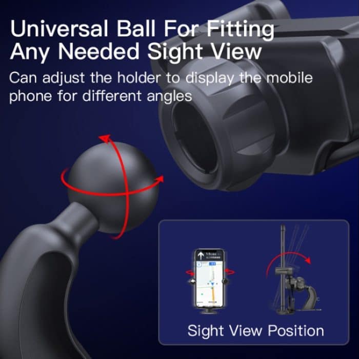 Yesido C90 Auto-Mittelkonsole, magnetischer Schwerkraft-Handyhalter, C90 – Bild 6