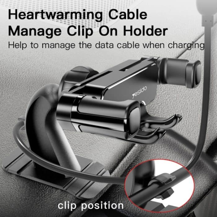 Yesido C90 Auto-Mittelkonsole, magnetischer Schwerkraft-Handyhalter, C90 – Bild 8