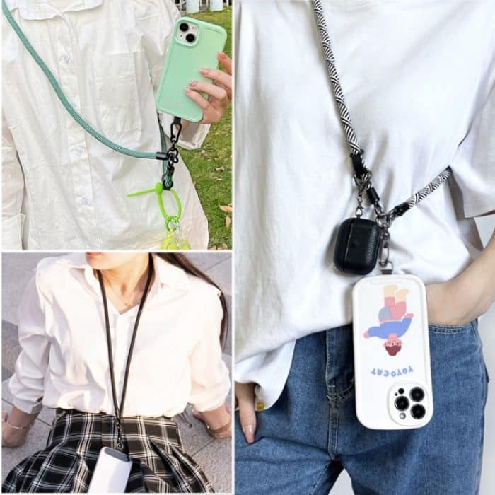 Verstellbares Universal-Handy-Lanyard mit abnehmbarem Clip – Bild 5