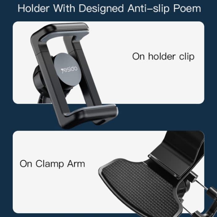 Yesido C103 Auto-Armaturenbrett-Snap-on-Handy-Navigationshalterung, C103 – Bild 4