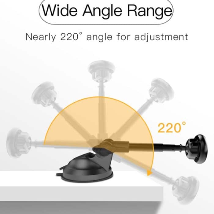 Yesido C41 Auto-Windschutzscheiben-Teleskop-Saugnapf-Magnet-Telefonhalter, C41 – Bild 5