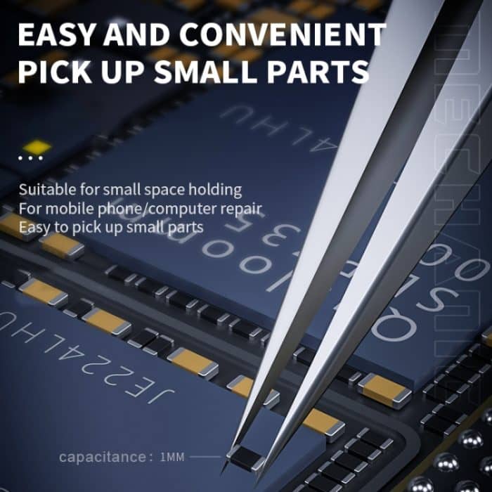 Mechaniker KA-11 Nichtmagnetische Mikrometer-Spitzpinzette – Bild 5