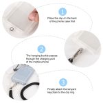 Universelles einfarbiges Handy-Lanyard – Bild 4