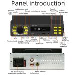 SWM D3400 Auto-Bluetooth-MP3-Player unterstützt Smart Voice Assistant / FM – Bild 4