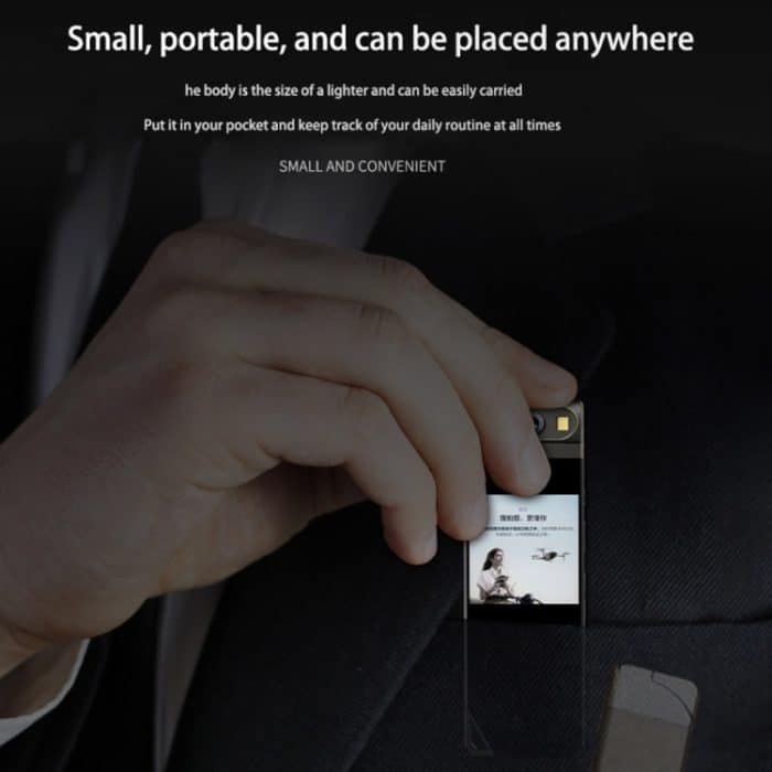 B40 1080P tragbare Mini-Kamera HD-Videorecorder unterstützt Loop-Aufnahme und Bewegungserkennung, B40 – Bild 6