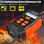 KONNWEI KW520 12V / 24V 3-in-1-Autobatterietester mit Erkennungs-, Reparatur- und Ladefunktion, KW520 – Bild 2