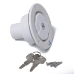 Verriegelbares Schwerkraft-Wassereinlass-Füllschalen-Lukenschloss für Wohnmobil-Wohnwagen-Anhängerautos, A1235