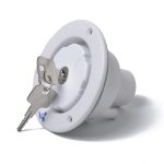 Verriegelbares Schwerkraft-Wassereinlass-Füllschalen-Lukenschloss für Wohnmobil-Wohnwagen-Anhängerautos, A1235 – Bild 2