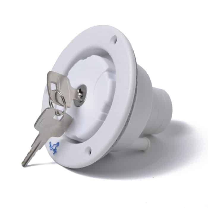 Verriegelbares Schwerkraft-Wassereinlass-Füllschalen-Lukenschloss für Wohnmobil-Wohnwagen-Anhängerautos, A1235 – Bild 2