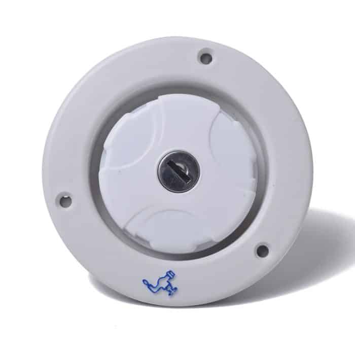 Verriegelbares Schwerkraft-Wassereinlass-Füllschalen-Lukenschloss für Wohnmobil-Wohnwagen-Anhängerautos, A1235 – Bild 4