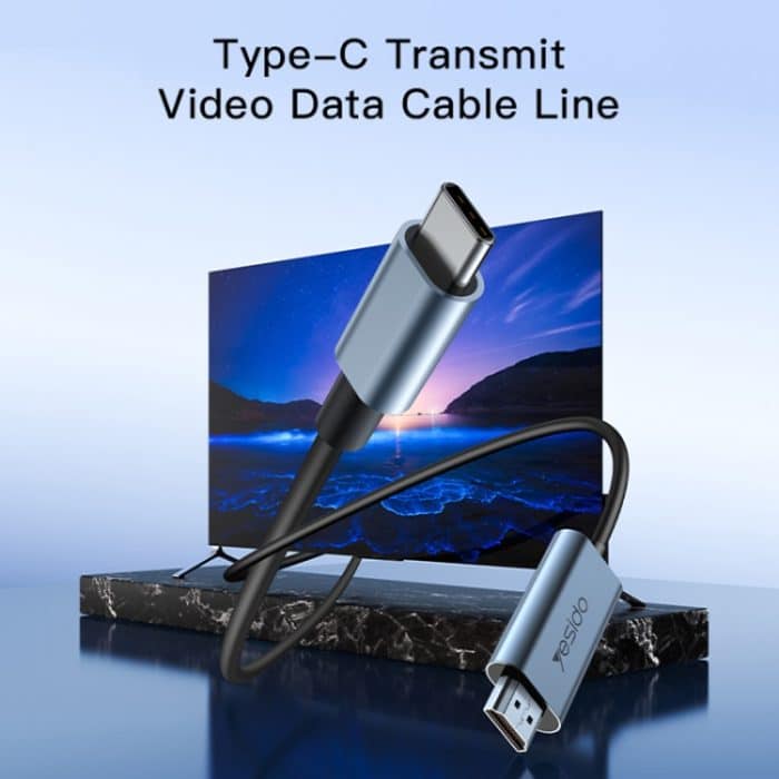 Yesido HM10 USB-C / Typ-C auf HDMI HD-Adapterkabel, HM10 – Bild 2