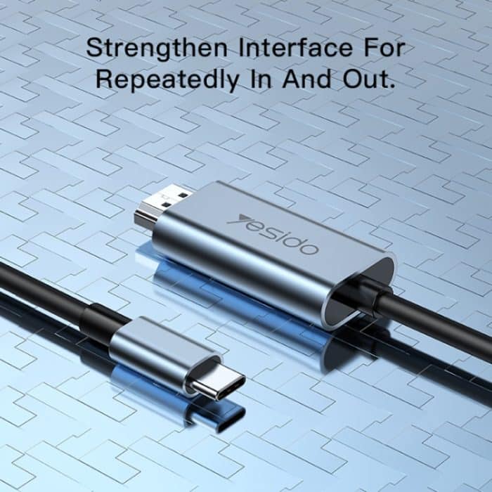 Yesido HM10 USB-C / Typ-C auf HDMI HD-Adapterkabel, HM10 – Bild 6