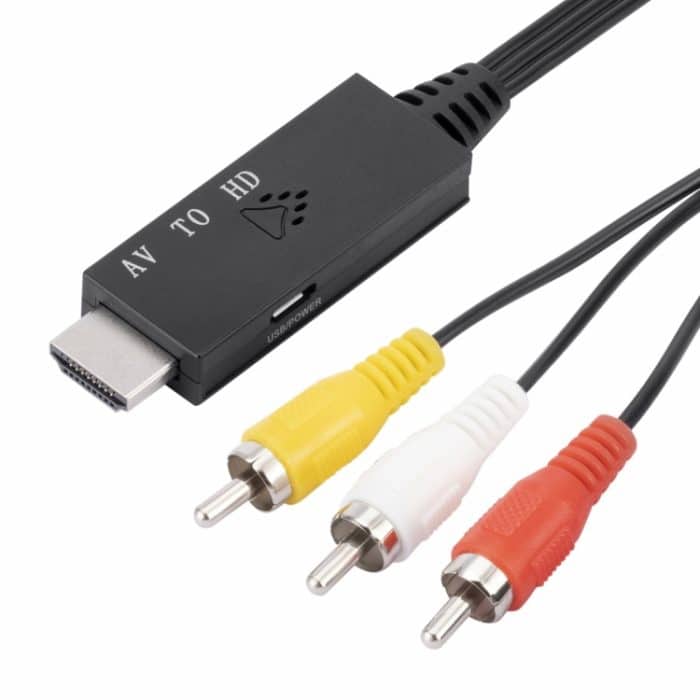 AV-zu-HDMI-1080P-HD-Konverter, Länge: 1 m, AV to HDMI – Bild 3