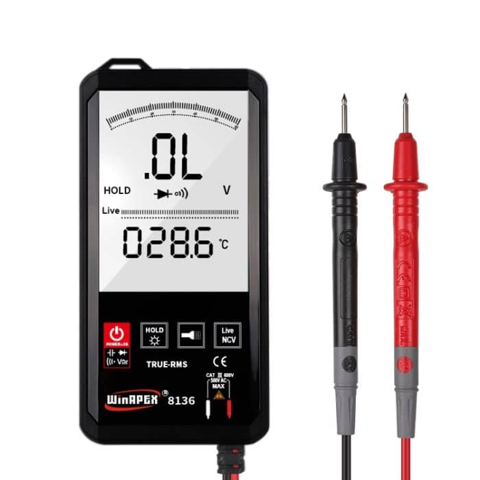 EDA004837901.jpg WinAPEX Smart-Touchscreen-Digitalmultimeter, 8136, 8138 – Bild 1