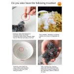 Edelstahl-Rundeisen-Reiniger, Topfbürste, Schrubber, Haushalts-Kochgeschirr, Küchen-Reinigungswerkzeug, 4 x 4 inch, 5 x 5 inch, 6 x 6 inch, 7 x 7 inch, 8 x 8 inch – Bild 6