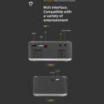 T20 320x240 400 Lumen Basisversion Tragbarer Heimkino-LED-HD-Digitalprojektor, UK Plug, Basic Version, EU Plug, Basic Version, AU Plug, Basic Version – Bild 8