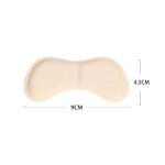 10 Stück unsichtbare Anti-Verschleiß-Absatzaufkleber in Schmetterlingsform, verdickte Schwamm-Absatzaufkleber, zufällige Farblieferung, 4mm Butterfly Shape, 7mm Butterfly Shape – Bild 2