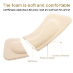 10 Stück unsichtbare Anti-Verschleiß-Absatzaufkleber in Schmetterlingsform, verdickte Schwamm-Absatzaufkleber, zufällige Farblieferung, 4mm Butterfly Shape, 7mm Butterfly Shape – Bild 3