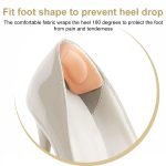 10 Stück unsichtbare Anti-Verschleiß-Absatzaufkleber in Schmetterlingsform, verdickte Schwamm-Absatzaufkleber, zufällige Farblieferung, 4mm Butterfly Shape, 7mm Butterfly Shape – Bild 5