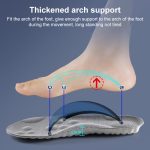 Hochelastische 4D-Latex-Einlegesohle, stoßdämpfend, antibakteriell und desodorierend, zufällige Farblieferung, 35-36, 37-38, 39-40, 41-42, 43-44, 45-46 – Bild 6