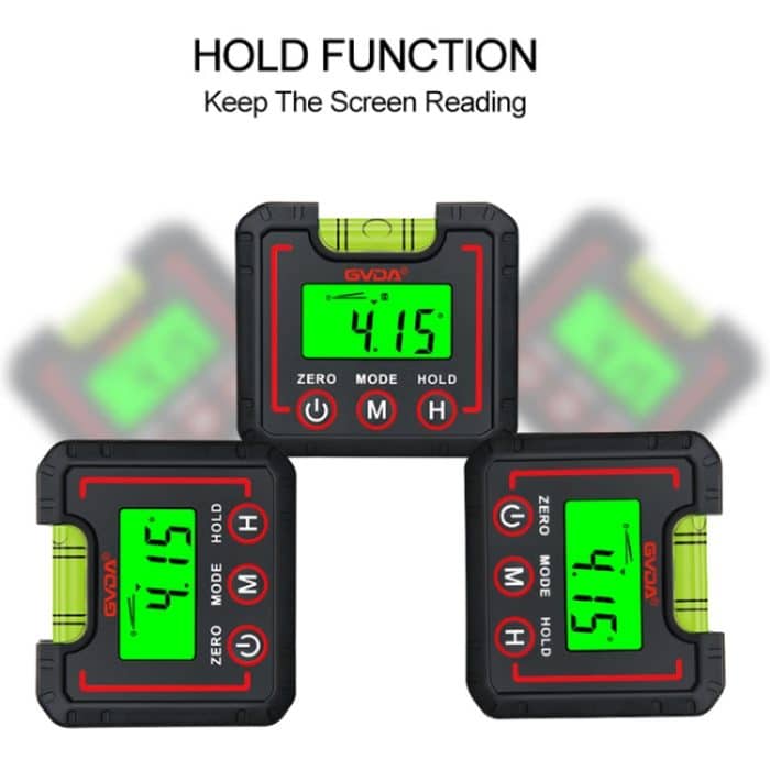 GVDA GD450M Digitaler Winkelmesser 360 Grad hochpräzises Messgerät – Bild 5