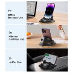 JOYROOM JR-ZS354 360 Grad drehbarer Armaturenbrett-Autotelefonhalter, JR-ZS354 – Bild 8