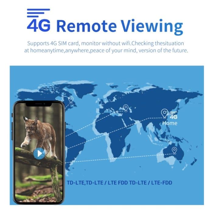 ESCAM QF380 4MP Netzwerk Solar PIR Alarm Intelligente Wildtierjagdkamera, EU Version, AU Version, US Version – Bild 9