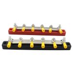 1 Paar RV Yacht 150A Hochstrom einreihige 4-Wege-Sammelschiene mit 12 Klemmen, CP-3125 – Bild 3