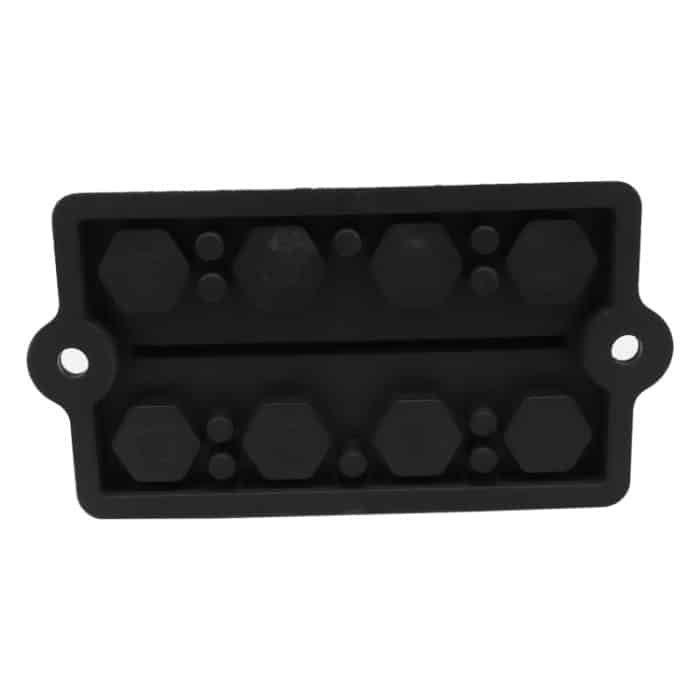 RV-modifizierte Yacht, zweireihige 4-Wege-Sammelschiene mit Staubschutz, CP-3156 M8, CP-3157 M10 – Bild 4