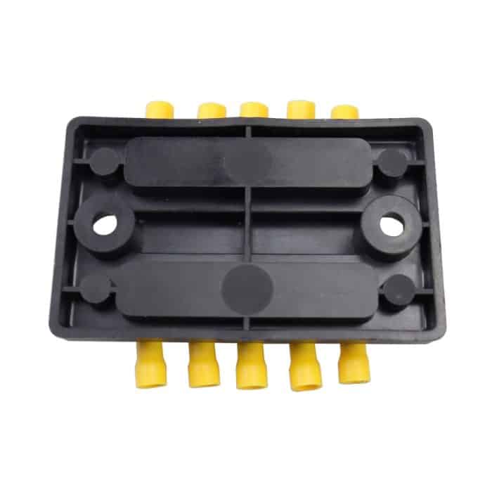 CP-4002 100A 48V RV Yacht Modifizierte zweireihige 5-Wege-Sammelschiene mit 10 Stück Anschlüssen – Bild 6