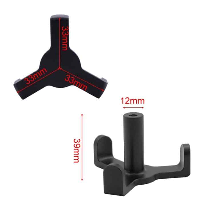 XH-6287 Kofferraum-Organizer, Aufbewahrungstasche, Aluminiumlegierung, Haken für Tesla Modell 3 2018–2021 – Bild 2