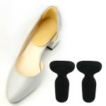 1 Paar 2-in-1 Anti-Schleif-Silikon-verdickte Fersenaufkleber