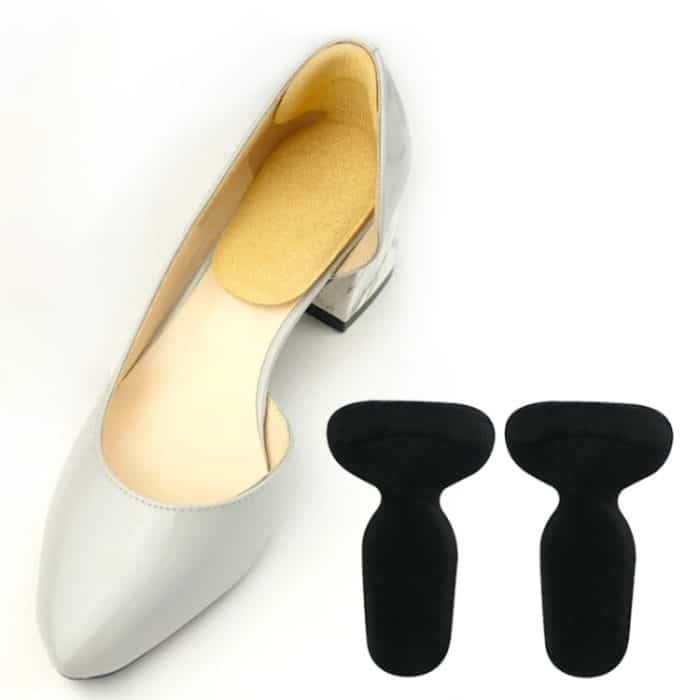 1 Paar 2-in-1 Anti-Schleif-Silikon-verdickte Fersenaufkleber – Bild 1