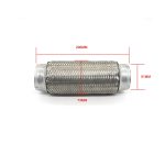 XH-6172 Auto Schalldämpfer Auspuffrohr Schalldämpfer Düse Edelstahl Auspuff, 51mm, 57mm, 63mm, 76mm – Bild 3