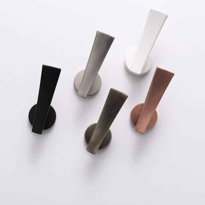 Verdickter flacher Haken, Türgriffhaken, freier stanzfreier Installations-Vorhangwandhaken – Bild 3