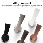 Verdickter flacher Haken, Türgriffhaken, freier stanzfreier Installations-Vorhangwandhaken – Bild 4