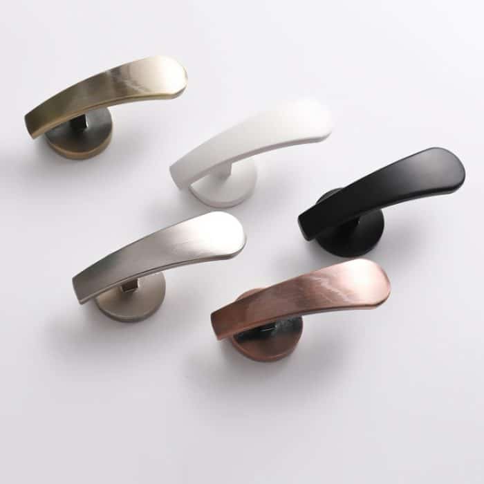 Verdickter gebogener Haken, flacher Haken, Türgriffhaken, freier stanzfreier Installations-Vorhangwandhaken – Bild 3