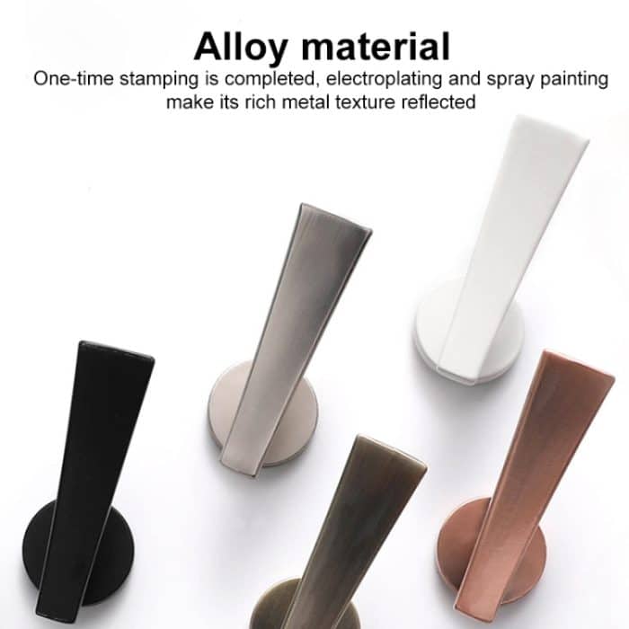 Verdickter gebogener Haken, flacher Haken, Türgriffhaken, freier stanzfreier Installations-Vorhangwandhaken – Bild 4