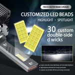 P15 1 Paar D3S / D3R DC10-32V / 35W / 6000K / 4000LM IP68 Wasserdichter Auto-LED-Scheinwerfer – Bild 6