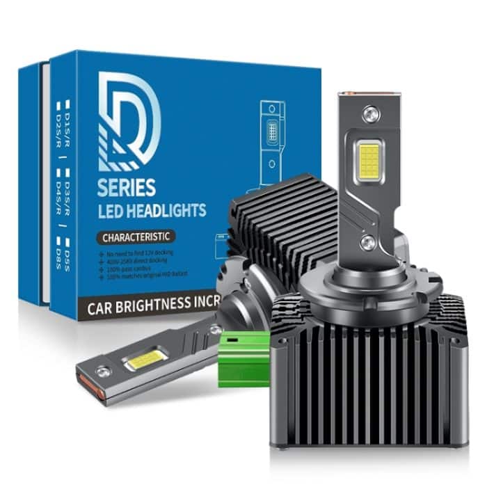 P15 1 Paar D3S / D3R DC10-32V / 35W / 6000K / 4000LM IP68 Wasserdichter Auto-LED-Scheinwerfer – Bild 9
